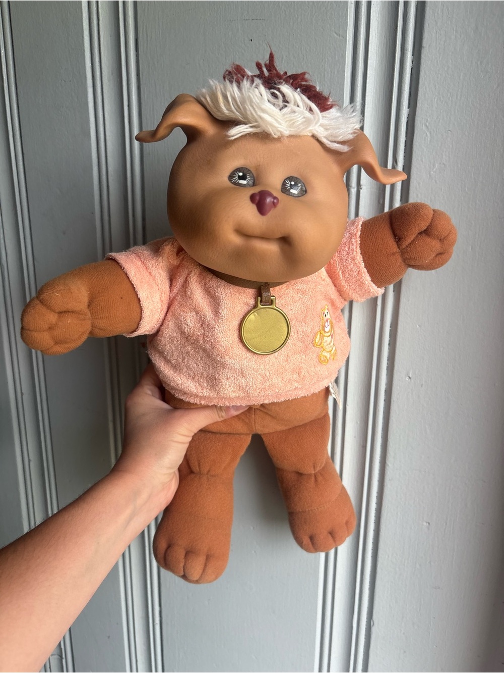 Vintage 1983 Cabbage Patch Kids Plush Dog Doll “Koosas”